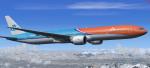 FSX and P3D  Boeing 777-300ER KLM Orange Pride package